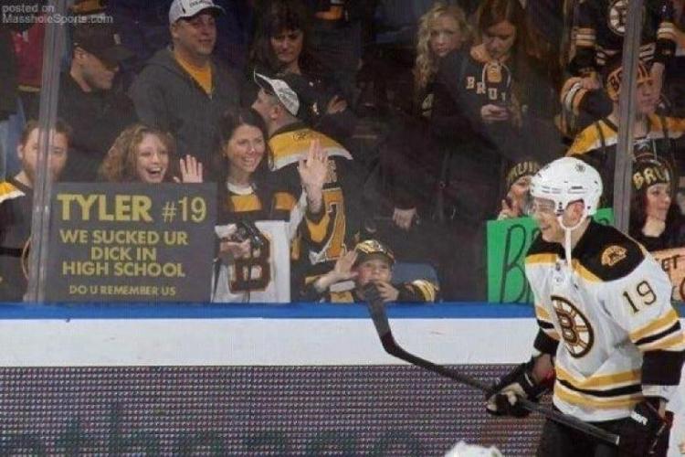 Tyler Bruins Groupies